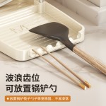 厨房锅盖架子台面立式可折叠壁挂汤勺收纳架锅铲置物架厨房收纳