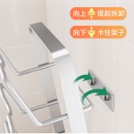 304不锈钢锅盖收纳架家用多功能壁挂免打孔多层锅盖架