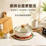 西瓜锅盖垫收纳锅盖架放置器台面沥水隔热垫砧板放置垫杯垫软胶