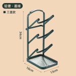 免打孔锅盖架厨房置物架多功能锅盖放置器放厨具勺子铲锅盖收纳架