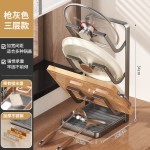 厨房锅盖架台面砧板收纳架锅盖置物架收纳家用多功能菜板沥水架