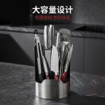 跨境不锈钢锅盖架字台面放置器锅铲架家用收纳置物架放一体锅盖架