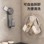 吸盘锅盖架壁挂免打孔家用多功能厨房置物架收纳菜板放置器砧板架