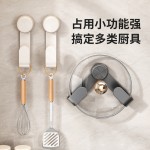 吸盘锅盖架壁挂免打孔家用多功能厨房置物架收纳菜板放置器砧板架