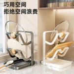 厨房锅盖架台面托架免打孔厨房置物架多功能放置器砧板菜板收纳架