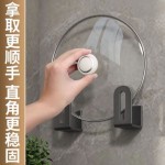 免打孔厨房锅盖架子壁挂置物架墙上案板砧板菜板挂架锅具现代简约