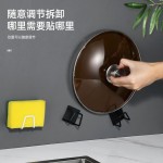 不锈钢海绵沥水架水盖收纳钢丝球锅盖收纳架免打孔百洁布置物架