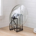 厨房锅盖架厨具滤水收纳置物架案板收纳架菜板砧板架kitchen rack