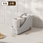 厨房收纳盒整理盒锅盖锅具收纳架家用多功能橱柜储物塑料置物架子