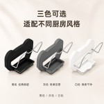 锅盖架壁挂式免打孔厨房置物架多功能放置器放砧板菜板收纳锅铲架