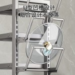 置物架厨房锅架台面橱柜下水槽灶台锅具锅盖分层收纳架多层省空间