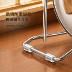 不锈钢菜板架特粗家用锅盖架厨房案板置物架收纳放菜板架台面好物