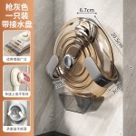 奶油吸盘旋转锅盖架壁挂式免打孔厨房置物架收纳挂架菜板架砧板架