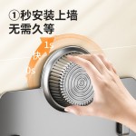 厨房锅盖架壁挂式吸盘锅盖收纳架盘免打孔支架放锅盖置物架上墙