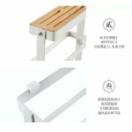 日式刀板架 砧板架锅盖刀具菜板收纳多功能置物架厨房整理铁艺