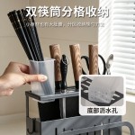 厨房刀架置物架放菜刀筷子砧板锅盖菜板台面多功能刀具一体收纳架