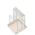 厨房不锈钢加厚一体刀架家用锅盖菜板砧板刀具多功能收纳置物架