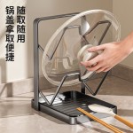 201不锈钢菜板架锅盖托架收纳刀板放置架放锅盖家用切菜板砧板架