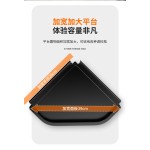 厨房置物架台面角落三角调料架不锈钢家用免打孔转角多层收纳架子