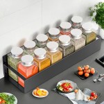 碳钢冰箱磁吸香料置物架居家日用厨房免打孔磁吸式冰箱调味收纳架
