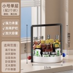 厨房手提式调料架油盐酱醋收纳架子台面调味料置物架多层收纳盒
