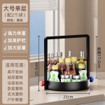 厨房手提式调料架油盐酱醋收纳架子台面调味料置物架多层收纳盒