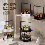 厨房手提式调料架油盐酱醋收纳架子台面调味料置物架多层收纳盒
