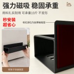 磁吸置物架 免打孔厨房收纳架 冰箱侧边调料架 磁吸式整理架