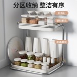 简约款多功能调料架厨房多功能置物架调味品调料瓶罐家用收纳架