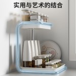 简约款多功能调料架厨房多功能置物架调味品调料瓶罐家用收纳架