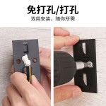浴室免打孔壁挂式置物架厨房多功能调料架油盐酱醋调味品收纳架子