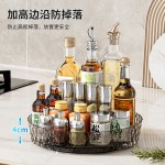 旋转调料架 多功能化妆品收纳盒 家用佐料调味品收纳架厨房置物架