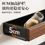 个物胡桃木调料架厨房墙上置物架壁挂式调味料品瓶收纳2025年新款