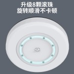 骎锋新品360度旋转置物架厨房调料多功能托盘转动收纳盒双色 厂家