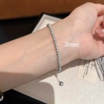 S925纯银真多麻银灰珍珠手链女款可调节拉伸手饰轻奢高级感气质