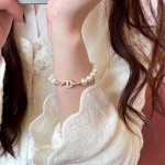 猪鼻子s家珍珠手链女小众高级感手饰2025新款手串设计感仿珍珠