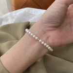 s999纯银施家珍珠手链女小众设计精致简约轻奢高级感足银手饰手串