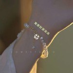 2026新款巴洛克珍珠手链小众设计金钱手串简约百搭闺蜜手饰品女