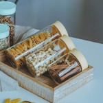 食品级玻璃密封罐防潮杂粮奶粉零食茶叶罐咖啡豆分装瓶厨房储物罐