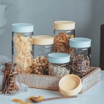 食品级玻璃密封罐防潮杂粮奶粉零食茶叶罐咖啡豆分装瓶厨房储物罐
