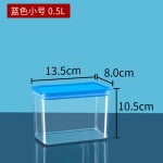 塑料方形加厚密封罐果粉盒透明储物罐咖啡奶茶店果粉盒厂家直销