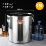 304不锈钢密封桶 米桶茶叶桶陈皮桶防潮大容量带卡扣食品级储物桶