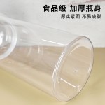 大容量密封罐专用食品级茶叶陈皮储存罐花胶罐防潮透明鱼胶塑料罐