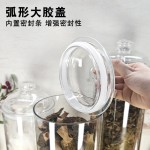 大容量密封罐专用食品级茶叶陈皮储存罐花胶罐防潮透明鱼胶塑料罐