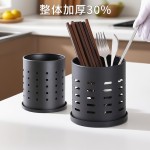 多功能筷子筒沥水筒筷勺子筒镂空筷笼厨房台面通风餐具收纳筒置物