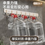 厂价直销免打孔强力粘胶厨房收纳不锈钢挂钩衣架壁挂挂墙排钩