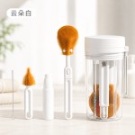 便携硅胶奶瓶盒装奶嘴吸管清洁刷奶瓶刷套装内沥水架外出旅行套装