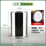 不锈钢筷子筒奶茶店吸管筒筷子篓沥水刀叉勺烧烤签子桶竹签收纳筒