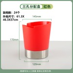 不锈钢筷子筒奶茶店吸管筒筷子篓沥水刀叉勺烧烤签子桶竹签收纳筒