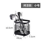 挂墙式不锈钢筷子筒筷笼加厚筷子笼筷子收纳盒厨房用品餐具沥水架